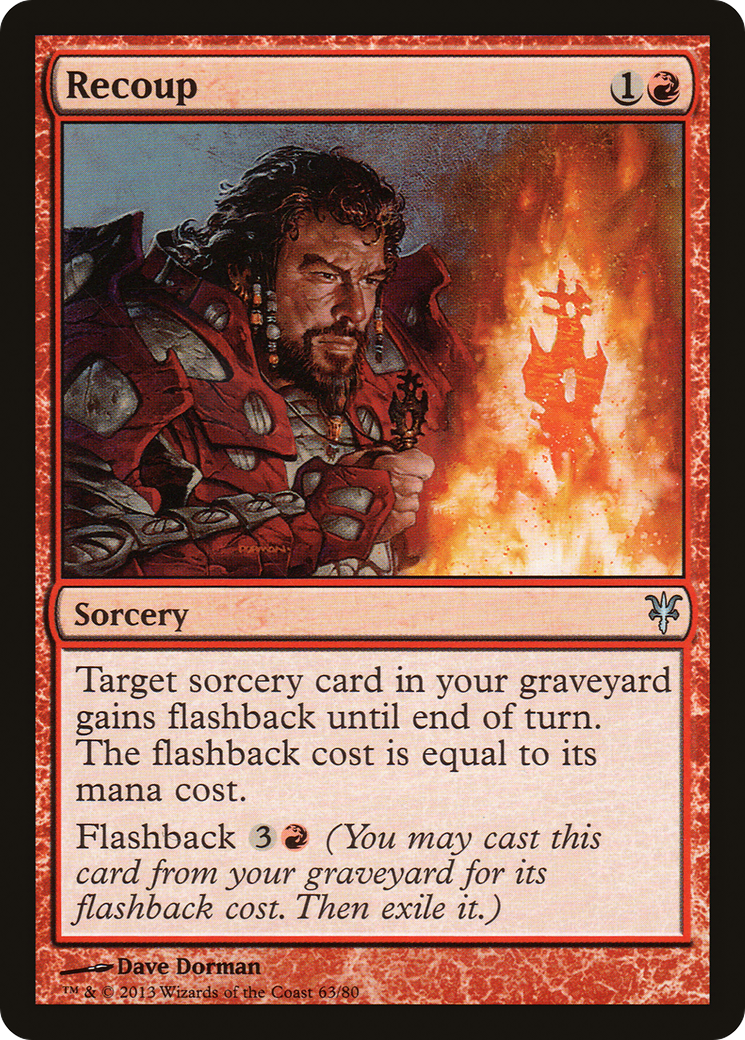 Recoup (DDK-063) - Duel Decks: Sorin vs. Tibalt - Premium MTG Single from Wizards of the Coast - Just $0.08! Shop now at Game Crave Tournament Store