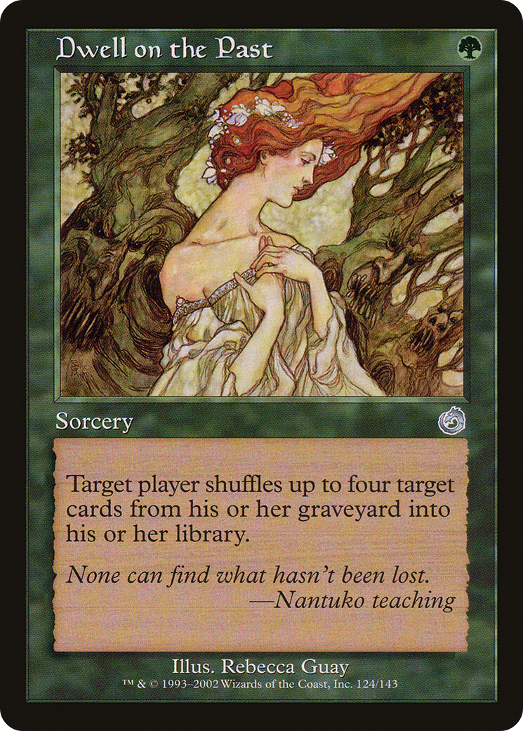 Dwell on the Past (TOR-124) - Torment Foil - Premium MTG Single from Wizards of the Coast - Just $1.23! Shop now at Game Crave Tournament Store