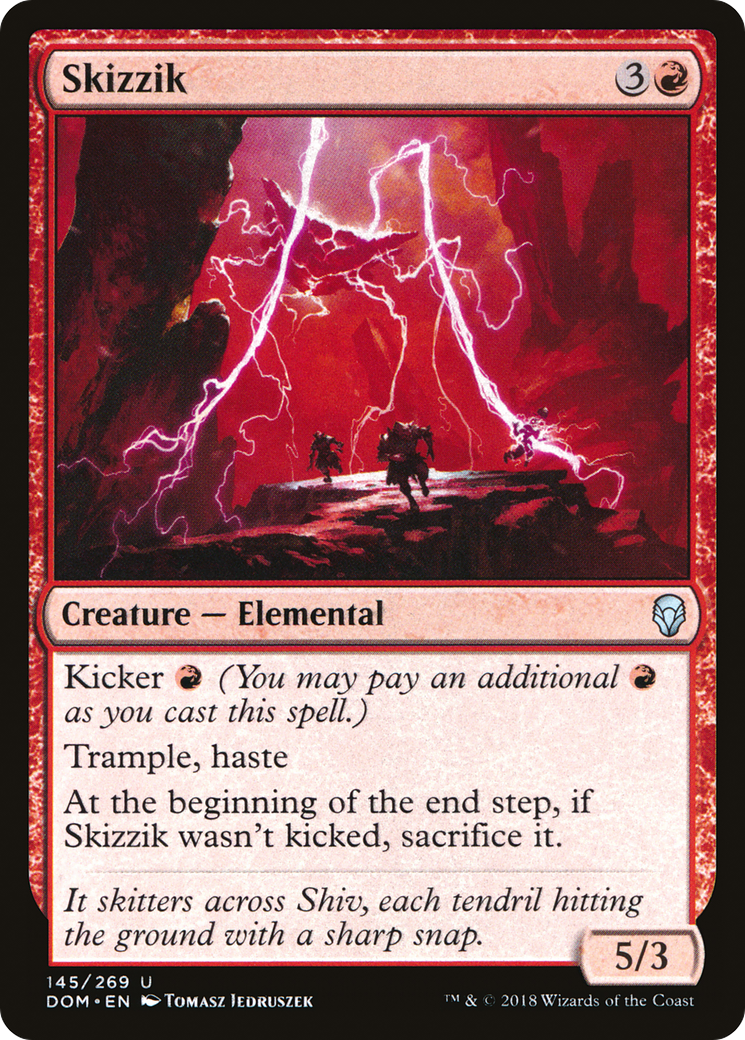 Skizzik (DOM-145) - Dominaria - Premium MTG Single from Wizards of the Coast - Just $0.08! Shop now at Game Crave Tournament Store