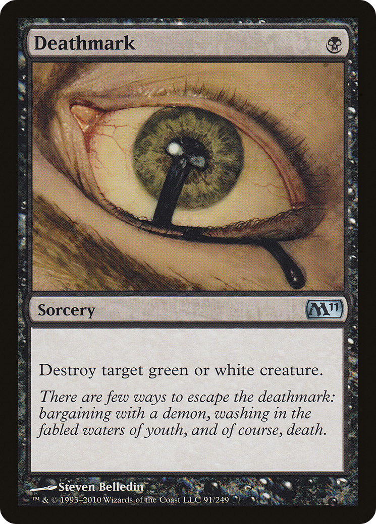 Deathmark (M11-091) - Magic 2011 - Premium MTG Single from Wizards of the Coast - Just $0.08! Shop now at Game Crave Tournament Store