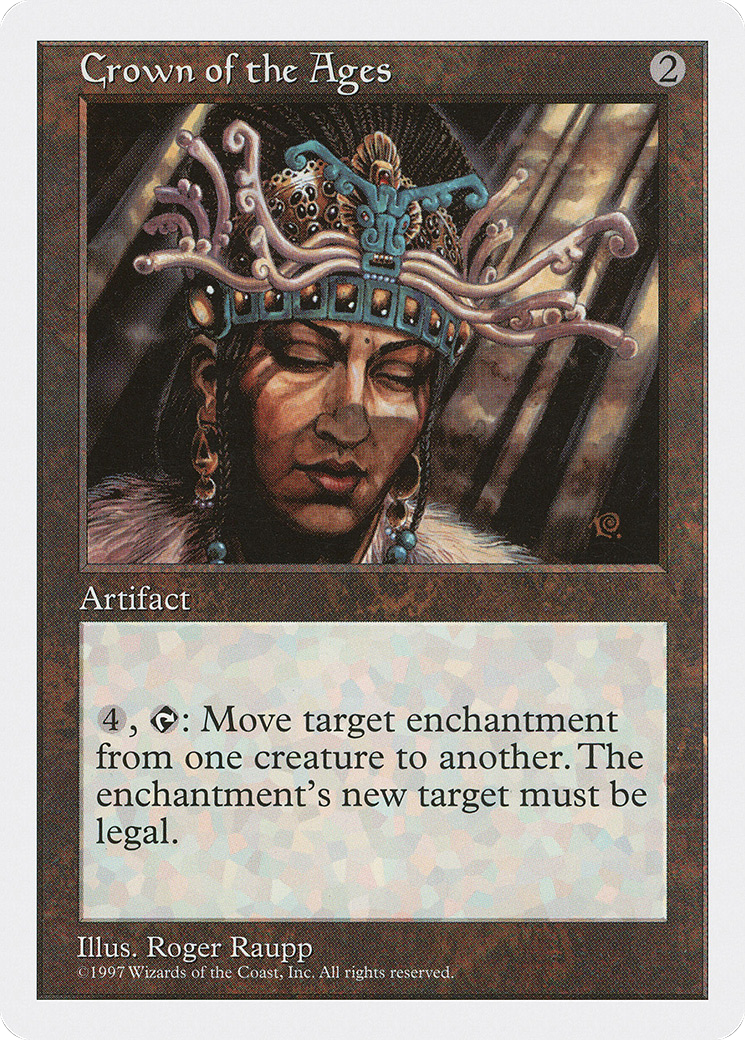 Crown of the Ages (5ED-360) - Fifth Edition - Premium MTG Single from Wizards of the Coast - Just $0.10! Shop now at Game Crave Tournament Store