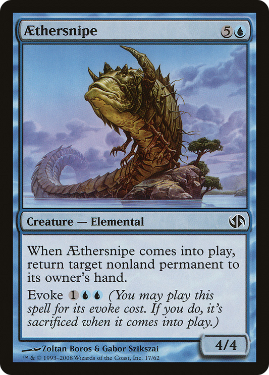 Aethersnipe (DD2-017) - Duel Decks: Jace vs. Chandra - Premium MTG Single from Wizards of the Coast - Just $0.26! Shop now at Game Crave Tournament Store