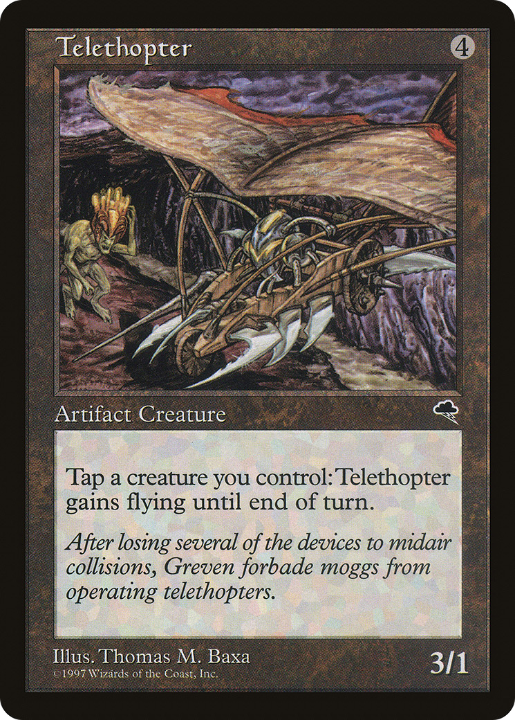 Telethopter (TMP-311) - Tempest - Premium MTG Single from Wizards of the Coast - Just $0.25! Shop now at Game Crave Tournament Store