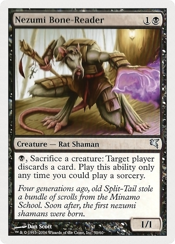 Nezumi Bone-Reader (PHUK-050) - Hachette UK - Premium MTG Single from Wizards of the Coast - Just $0! Shop now at Game Crave Tournament Store