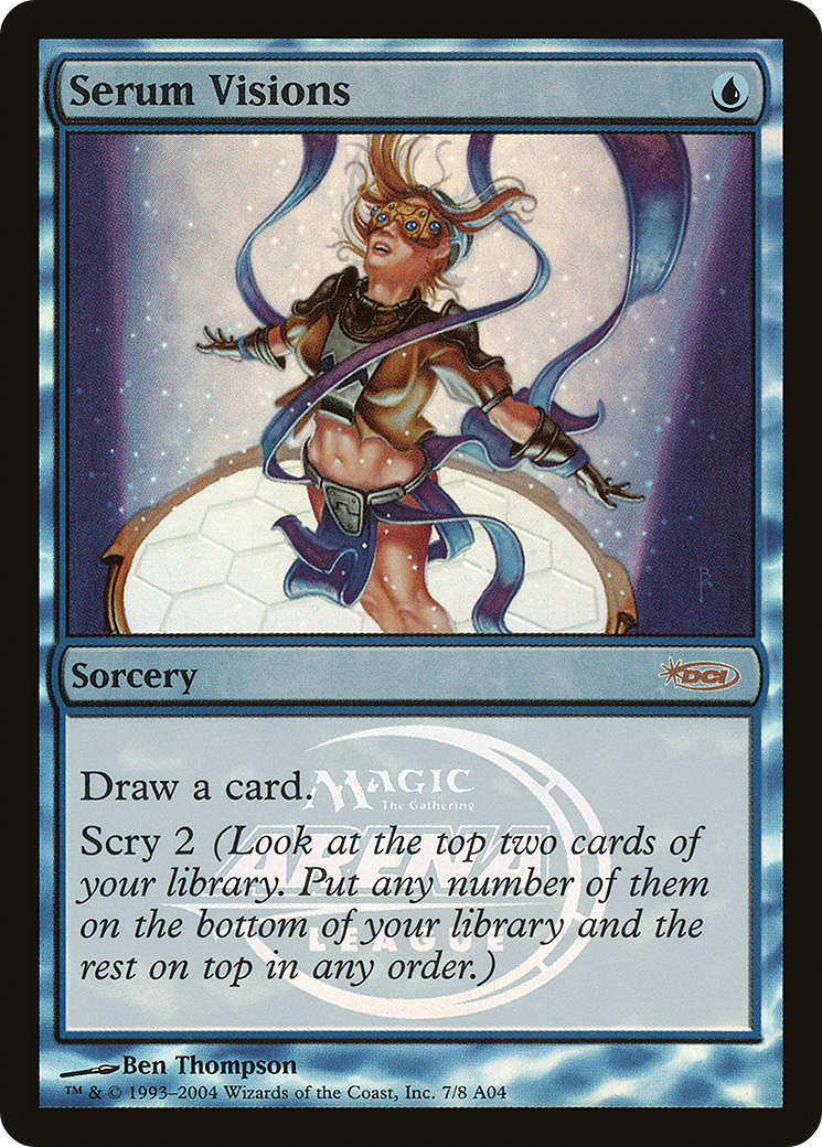 Serum Visions (PAL04-007) - Arena League 2004 Foil - Premium MTG Single from Wizards of the Coast - Just $2.17! Shop now at Game Crave Tournament Store