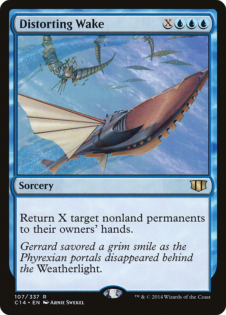 Distorting Wake (C14-107) - Commander 2014 - Premium MTG Single from Wizards of the Coast - Just $0.14! Shop now at Game Crave Tournament Store