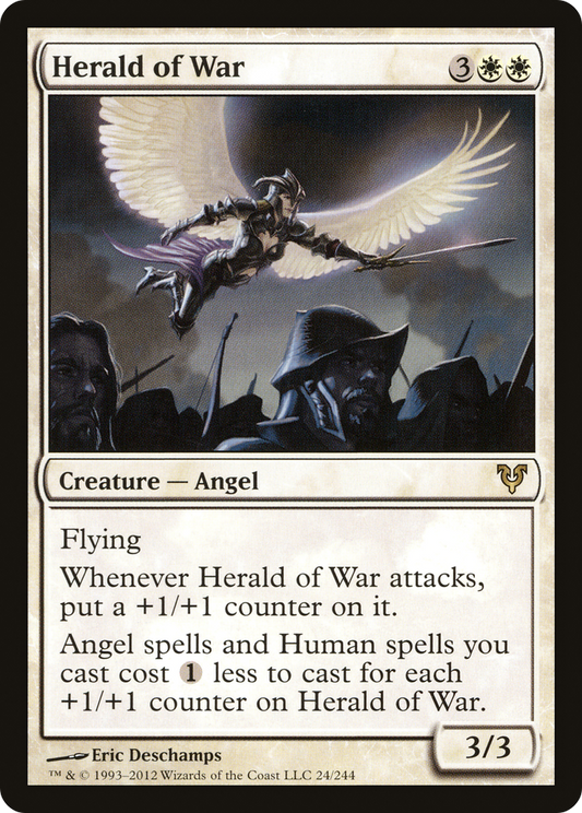 Herald of War (AVR-024) - Avacyn Restored - Premium MTG Single from Wizards of the Coast - Just $0.59! Shop now at Game Crave Tournament Store