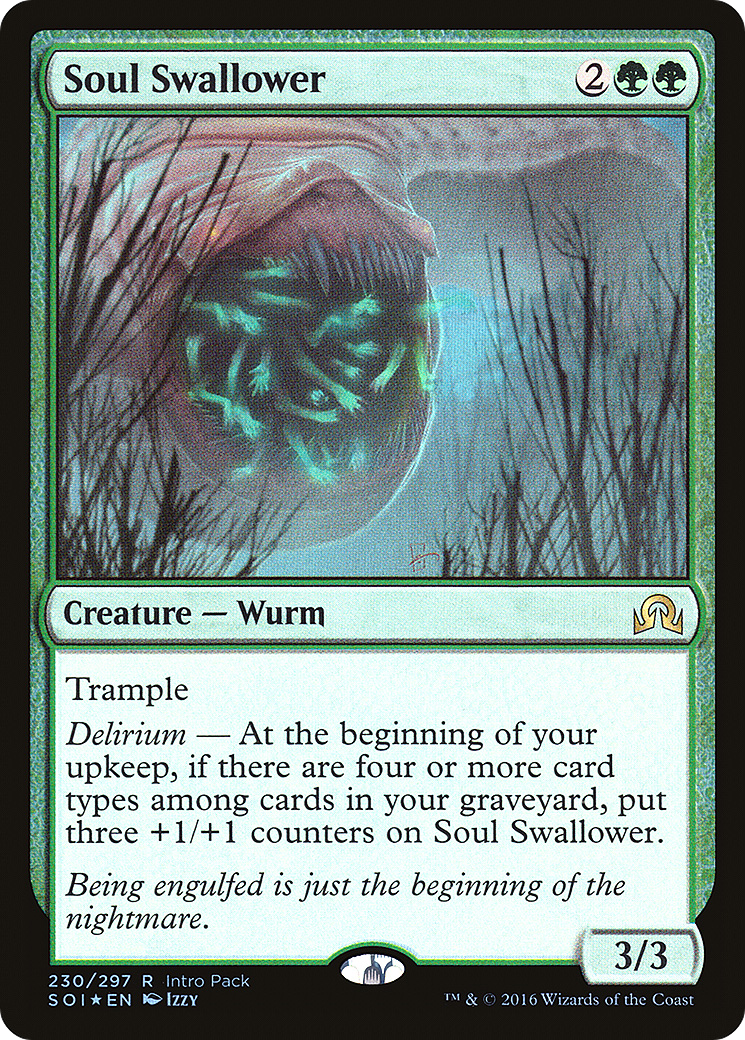 Soul Swallower (PSOI-230) - Shadows over Innistrad Promos Foil - Premium MTG Single from Wizards of the Coast - Just $0.15! Shop now at Game Crave Tournament Store
