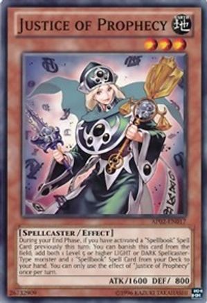 Justice of Prophecy (AP02-EN017) - Astral Pack 2 Unlimited - Premium Yugioh Single from Konami - Just $0.39! Shop now at Game Crave Tournament Store