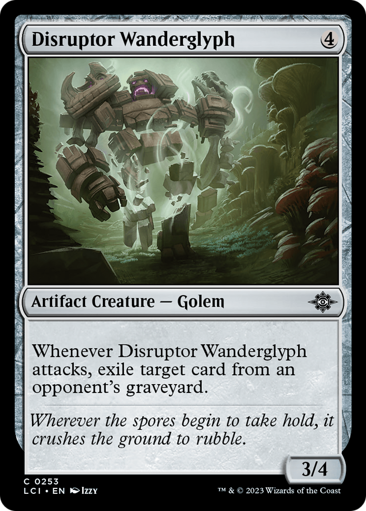 Disruptor Wanderglyph (LCI-253) - The Lost Caverns of Ixalan - Premium MTG Single from Wizards of the Coast - Just $0.08! Shop now at Game Crave Tournament Store