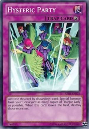 Hysteric Party (AP02-EN024) - Astral Pack 2 Unlimited - Premium Yugioh Single from Konami - Just $0.30! Shop now at Game Crave Tournament Store