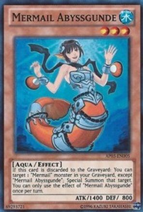 Mermail Abyssgunde (AP03-EN005) - Astral Pack 3 Unlimited - Premium Yugioh Single from Konami - Just $4.28! Shop now at Game Crave Tournament Store