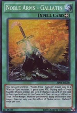 Noble Arms - Gallatin (AP03-EN008) - Astral Pack 3 Unlimited - Premium Yugioh Single from Konami - Just $0.46! Shop now at Game Crave Tournament Store