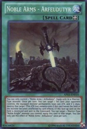 Noble Arms - Arfeudutyr (AP03-EN010) - Astral Pack 3 Unlimited - Premium Yugioh Single from Konami - Just $0.57! Shop now at Game Crave Tournament Store