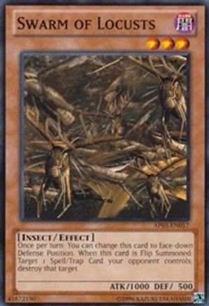Swarm of Locusts (AP03-EN017) - Astral Pack 3 Unlimited - Premium Yugioh Single from Konami - Just $0.32! Shop now at Game Crave Tournament Store