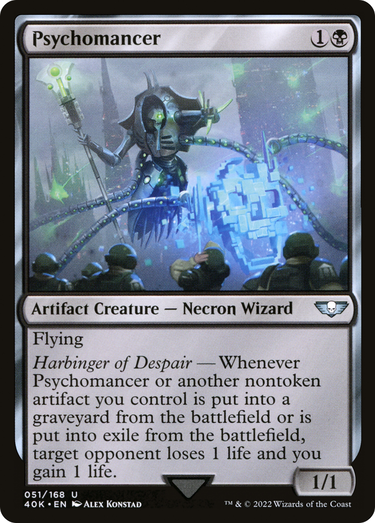 Psychomancer (40K-051) - Warhammer 40,000 Commander - Premium MTG Single from Wizards of the Coast - Just $0.34! Shop now at Game Crave Tournament Store