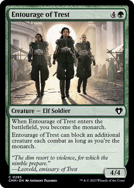 Entourage of Trest (CMM-285) - Commander Masters - Premium MTG Single from Wizards of the Coast - Just $0.25! Shop now at Game Crave Tournament Store