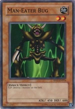 Man-Eater Bug (RP01-EN014) - Retro Pack 1 Unlimited - Premium Yugioh Single from Konami - Just $0.76! Shop now at Game Crave Tournament Store