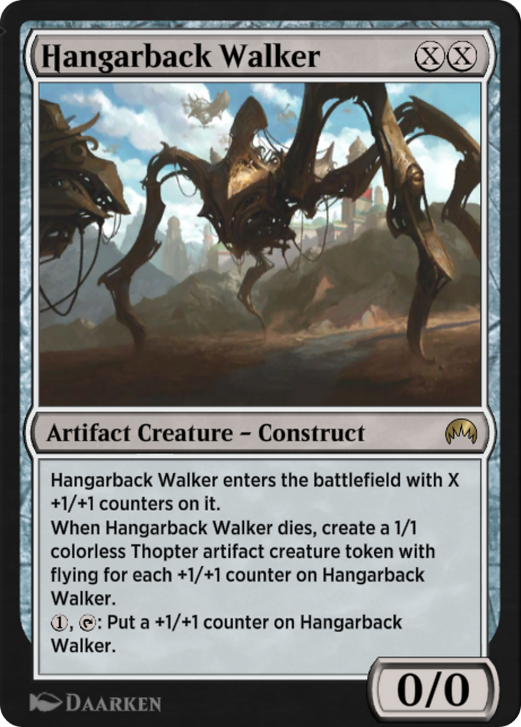 Hangarback Walker (EA1-019) - Explorer Anthology 1 - Premium MTG Single from Wizards of the Coast - Just $0! Shop now at Game Crave Tournament Store