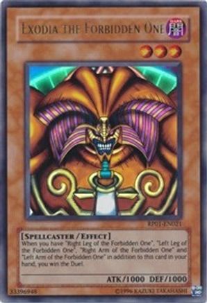 Exodia the Forbidden One (RP01-EN021) - Retro Pack 1 Unlimited - Premium Yugioh Single from Konami - Just $2.98! Shop now at Game Crave Tournament Store
