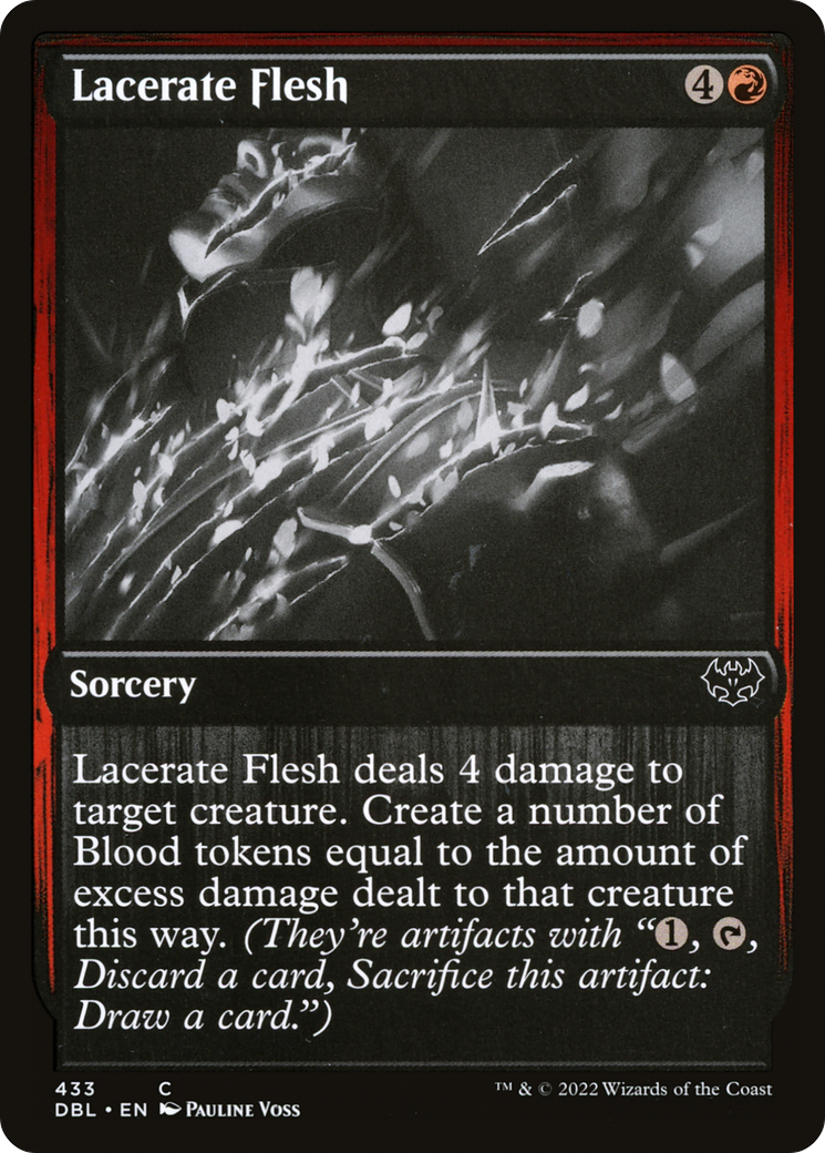 Lacerate Flesh (DBL-433) - Innistrad: Double Feature - Premium MTG Single from Wizards of the Coast - Just $0.08! Shop now at Game Crave Tournament Store