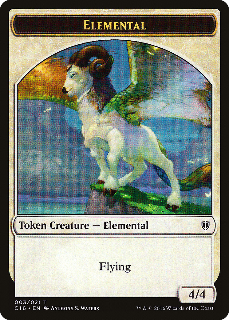 Elemental (TC16-003) - Commander 2016 Tokens - Premium MTG Single from Wizards of the Coast - Just $0.08! Shop now at Game Crave Tournament Store