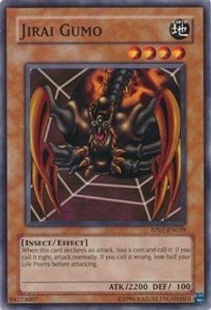 Jirai Gumo (RP01-EN039) - Retro Pack 1 Unlimited - Premium Yugioh Single from Konami - Just $0.43! Shop now at Game Crave Tournament Store