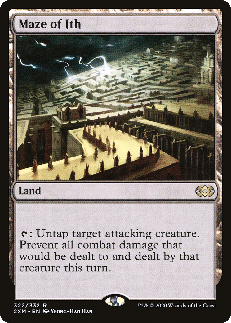 Maze of Ith (2XM-322) - Double Masters - Premium MTG Single from Wizards of the Coast - Just $1.99! Shop now at Game Crave Tournament Store