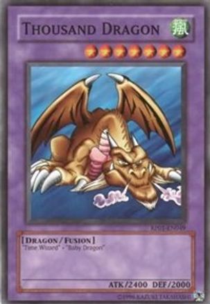Thousand Dragon (RP01-EN049) - Retro Pack 1 Unlimited - Premium Yugioh Single from Konami - Just $0.36! Shop now at Game Crave Tournament Store