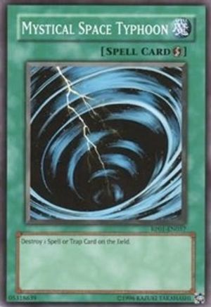 Mystical Space Typhoon (RP01-EN057) - Retro Pack 1 Unlimited - Premium Yugioh Single from Konami - Just $1.80! Shop now at Game Crave Tournament Store