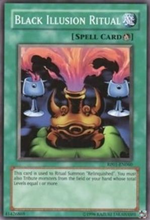 Black Illusion Ritual (RP01-EN060) - Retro Pack 1 Unlimited - Premium Yugioh Single from Konami - Just $0.54! Shop now at Game Crave Tournament Store