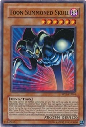 Toon Summoned Skull (RP01-EN064) - Retro Pack 1 Unlimited - Premium Yugioh Single from Konami - Just $0.32! Shop now at Game Crave Tournament Store