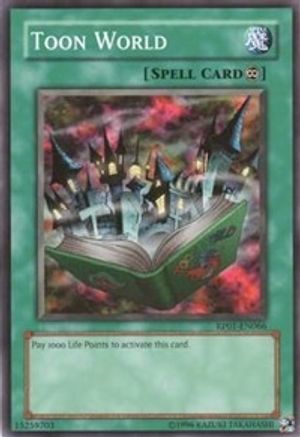 Toon World (RP01-EN066) - Retro Pack 1 Unlimited - Premium Yugioh Single from Konami - Just $0.30! Shop now at Game Crave Tournament Store