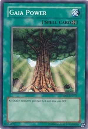 Gaia Power (RP01-EN077) - Retro Pack 1 Unlimited - Premium Yugioh Single from Konami - Just $0.79! Shop now at Game Crave Tournament Store
