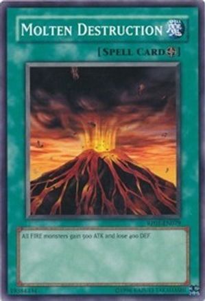 Molten Destruction (RP01-EN079) - Retro Pack 1 Unlimited - Premium Yugioh Single from Konami - Just $0.79! Shop now at Game Crave Tournament Store