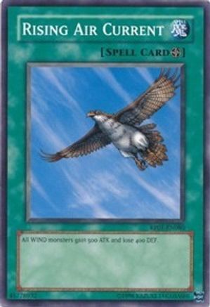 Rising Air Current (RP01-EN080) - Retro Pack 1 Unlimited - Premium Yugioh Single from Konami - Just $0.25! Shop now at Game Crave Tournament Store