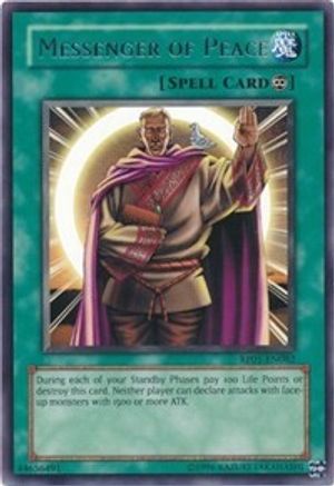 Messenger of Peace (RP01-EN082) - Retro Pack 1 Unlimited - Premium Yugioh Single from Konami - Just $0.89! Shop now at Game Crave Tournament Store