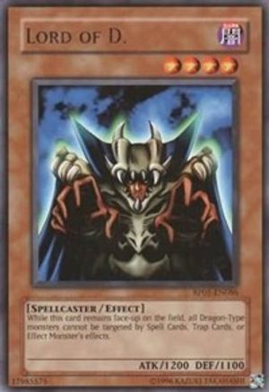 Lord of D. (RP01-EN086) - Retro Pack 1 Unlimited - Premium Yugioh Single from Konami - Just $2.39! Shop now at Game Crave Tournament Store