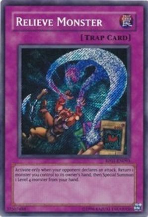 Relieve Monster (RP01-EN093) - Retro Pack 1 Unlimited - Premium Yugioh Single from Konami - Just $34.21! Shop now at Game Crave Tournament Store