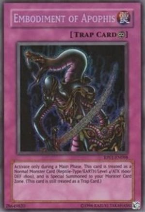 Embodiment of Apophis (RP01-EN098) - Retro Pack 1 Unlimited - Premium Yugioh Single from Konami - Just $17.57! Shop now at Game Crave Tournament Store