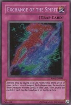 Exchange of the Spirit (RP01-EN099) - Retro Pack 1 Unlimited - Premium Yugioh Single from Konami - Just $32.64! Shop now at Game Crave Tournament Store