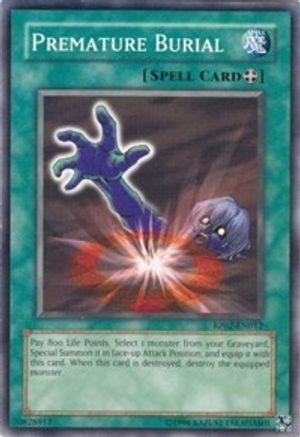 Premature Burial (RP02-EN012) - Retro Pack 2 Unlimited - Premium Yugioh Single from Konami - Just $0.42! Shop now at Game Crave Tournament Store