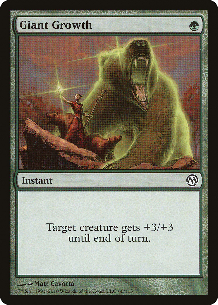 Giant Growth (DPA-066) - Duels of the Planeswalkers - Premium MTG Single from Wizards of the Coast - Just $0.08! Shop now at Game Crave Tournament Store