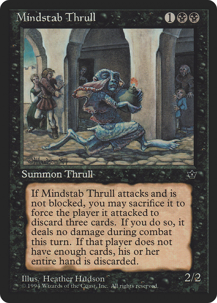Mindstab Thrull (FEM-40B) - Fallen Empires - Premium MTG Single from Wizards of the Coast - Just $0.08! Shop now at Game Crave Tournament Store