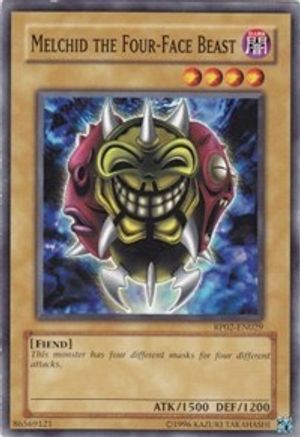 Melchid the Four-Face Beast (RP02-EN029) - Retro Pack 2 Unlimited - Premium Yugioh Single from Konami - Just $0.25! Shop now at Game Crave Tournament Store