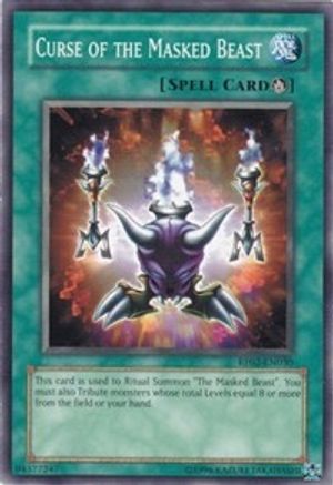 Curse of the Masked Beast (RP02-EN030) - Retro Pack 2 Unlimited - Premium Yugioh Single from Konami - Just $0.25! Shop now at Game Crave Tournament Store