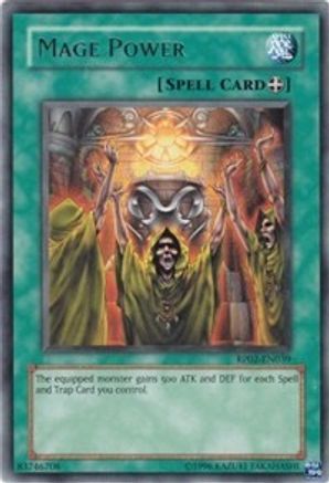 Mage Power (RP02-EN039) - Retro Pack 2 Unlimited - Premium Yugioh Single from Konami - Just $1! Shop now at Game Crave Tournament Store