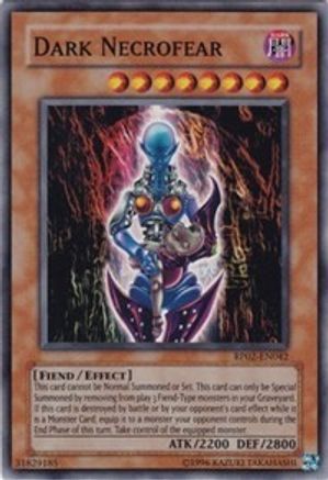Dark Necrofear (RP02-EN042) - Retro Pack 2 Unlimited - Premium Yugioh Single from Konami - Just $1.07! Shop now at Game Crave Tournament Store