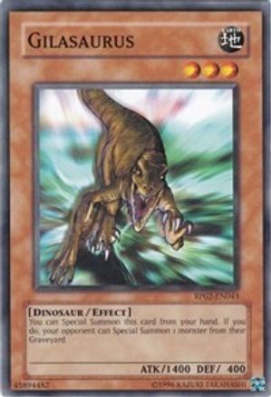 Gilasaurus (RP02-EN043) - Retro Pack 2 Unlimited - Premium Yugioh Single from Konami - Just $0.25! Shop now at Game Crave Tournament Store