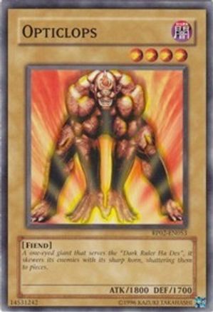 Opticlops (RP02-EN053) - Retro Pack 2 Unlimited - Premium Yugioh Single from Konami - Just $0.25! Shop now at Game Crave Tournament Store